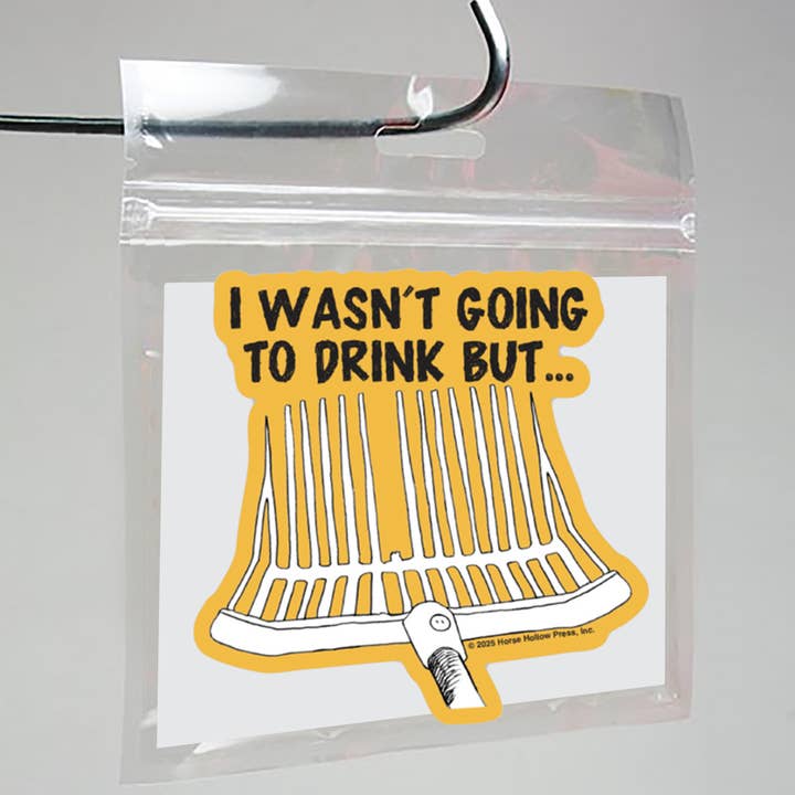 3" Tumbler Horse Sticker / Drink ~ Pitchfork / WATERPROOF
for wholesale by Horse Hollow Press