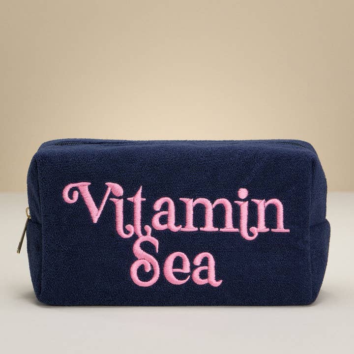 NV Vitamin Sea Terry Travel Pouch for wholesale on Faire1