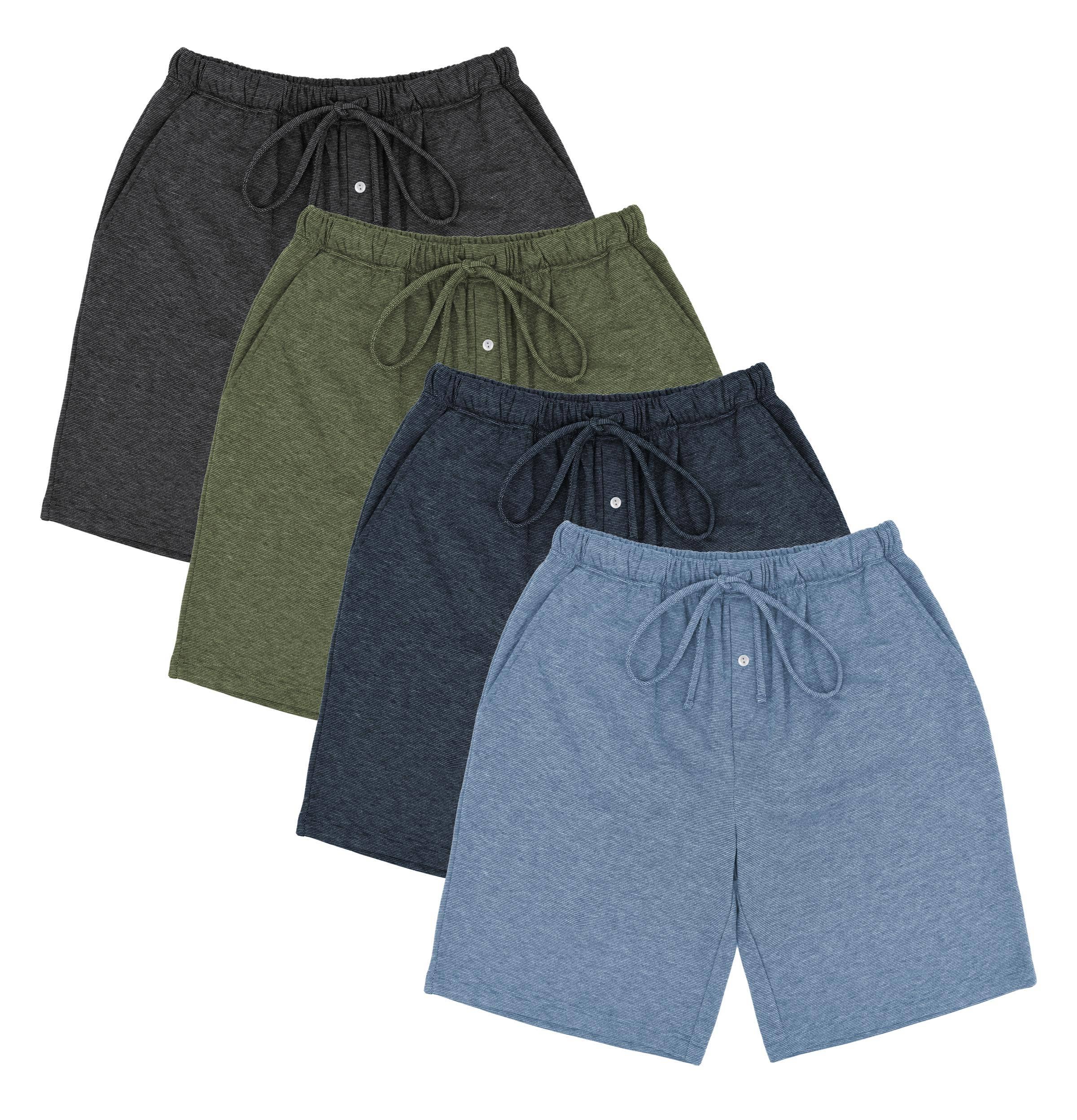 I-Wear Brands - Wholesale Lounge Shorts - Men's - Men's Peach Fleece Sleep Shorts2