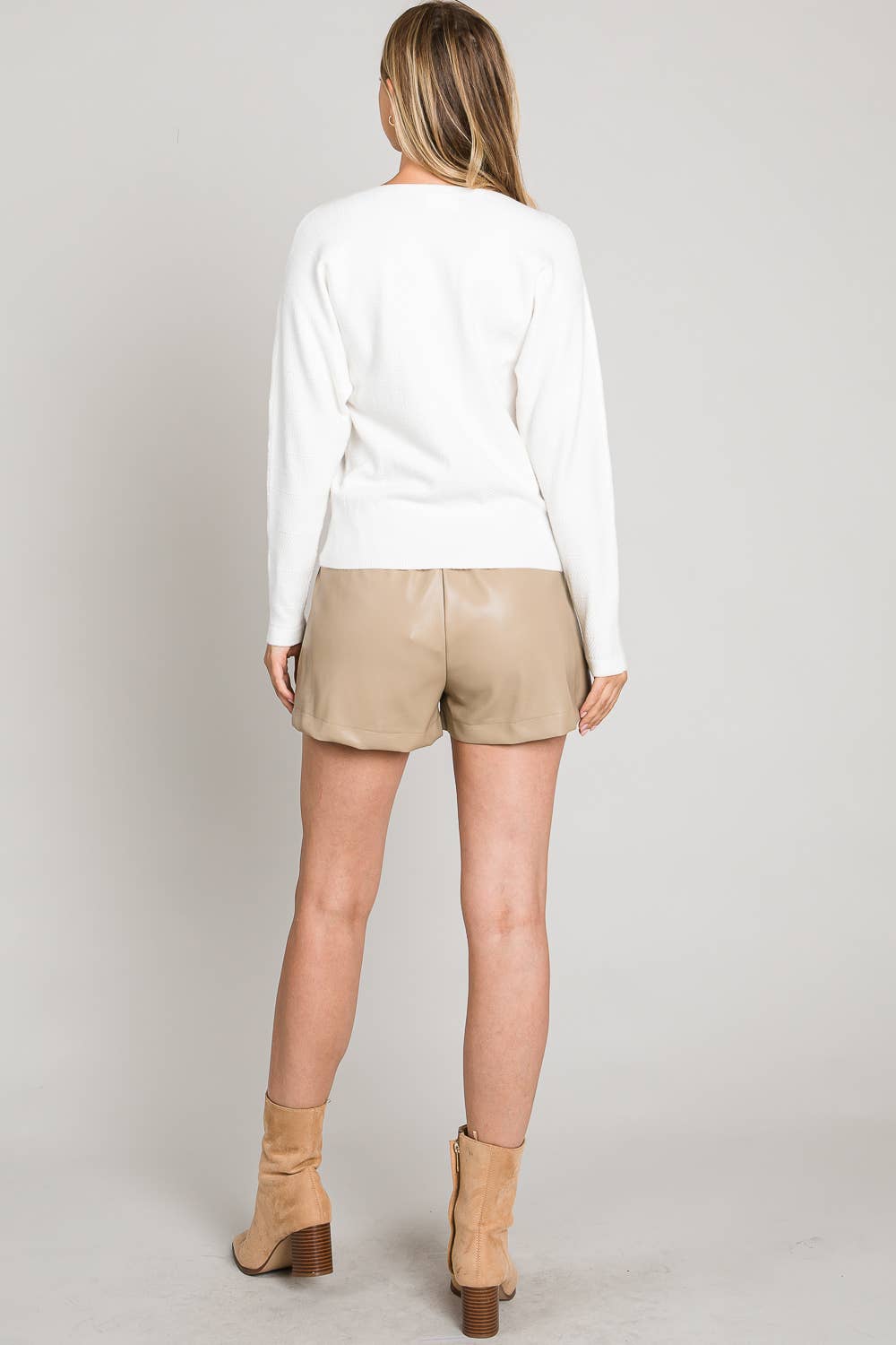 Allie Rose – wholesale Pullovertröja - Dam – Mjukt Chevronmönster Fine Gauge Dolman10