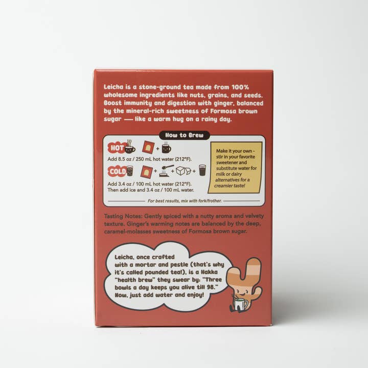Leichacha - Wholesale Health/Detox Tea - Brown Sugar Ginger Leicha6