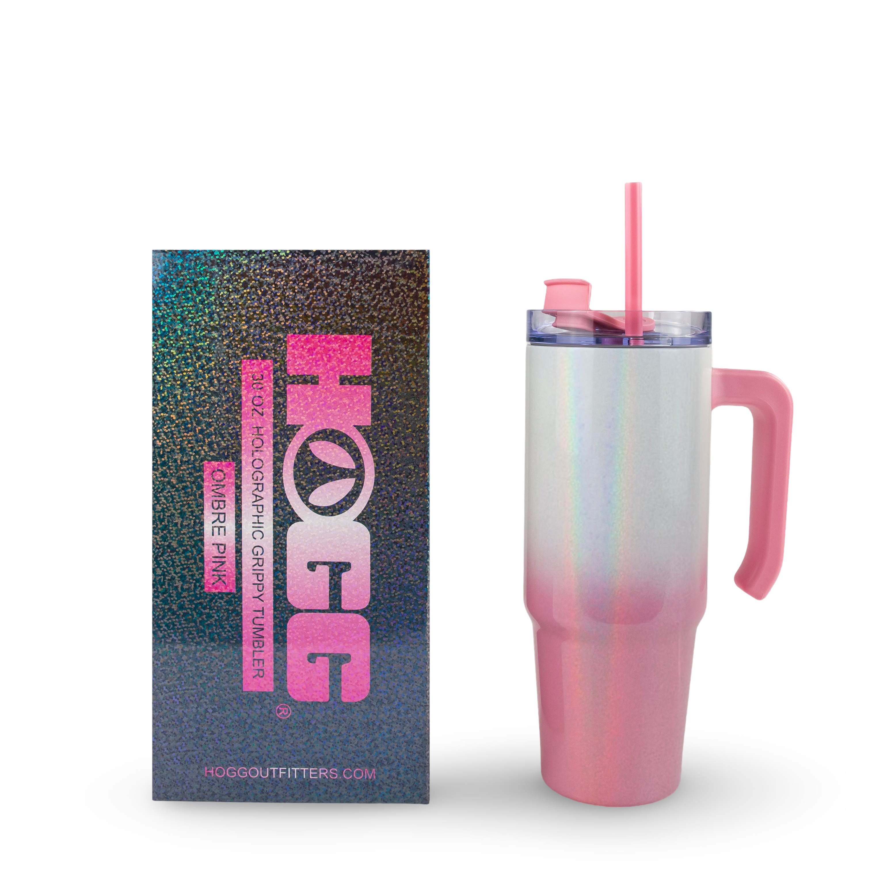 Hogg Outfitters - Wholesale Insulated Mug/Tumbler - 30oz SUBLIMATION HOLOGRAPHIC GRIPPY TUMBLER17