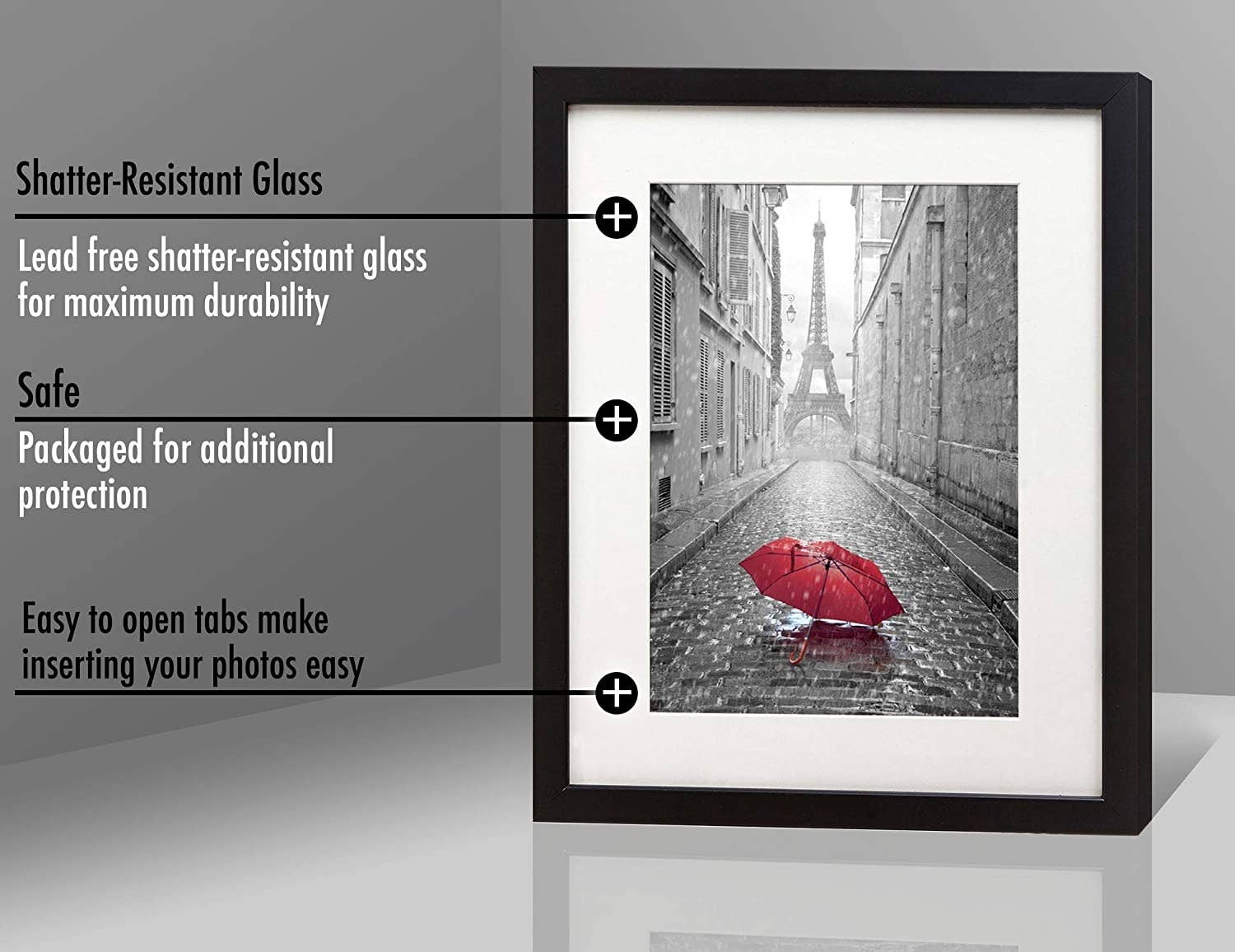 Americanflat - Wholesale Picture Frame - Americanflat Picture Frame with Mat Standard Molding161