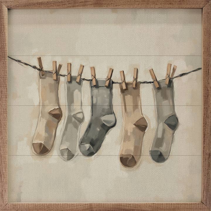 Socks On The Line for wholesale by Kendrick Home