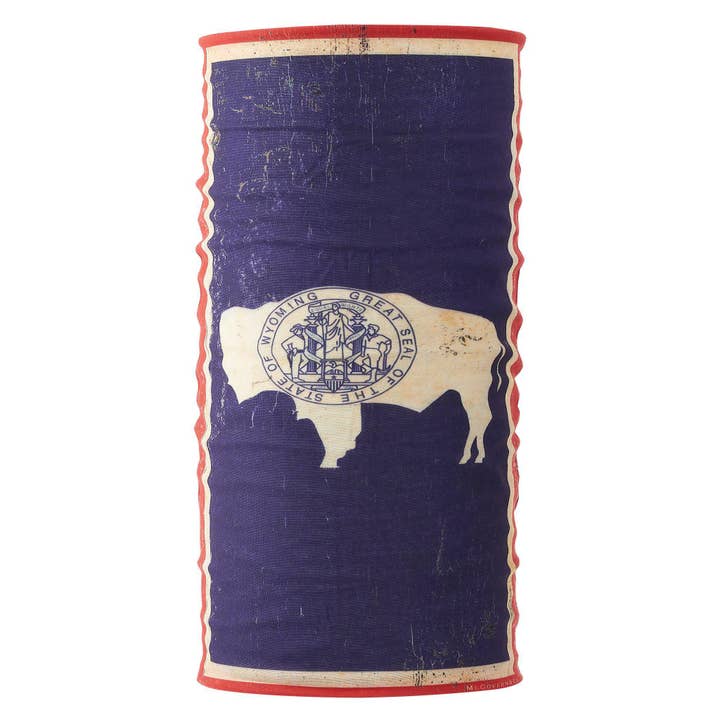 Wyoming State Flag Bana for wholesale by McGovern Outdoor