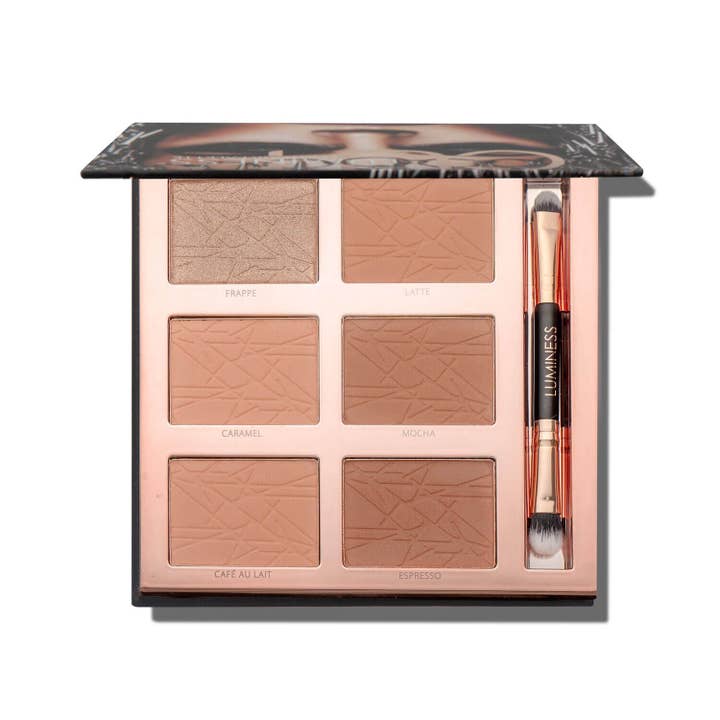 LUMINESS - Wholesale Face Makeup Palette - Cut Contour Palette3