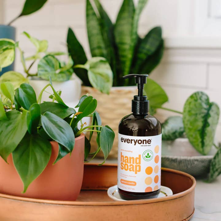 EO + Everyone - Wholesale Hand Soap/Wash - Apricot + Vanilla Hand Soap Case Pack of 62