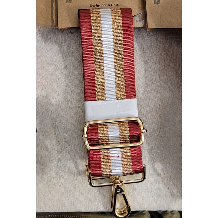 Hana - Wholesale Bag Strap - Women's - Stripe Pattern Bag Strap4