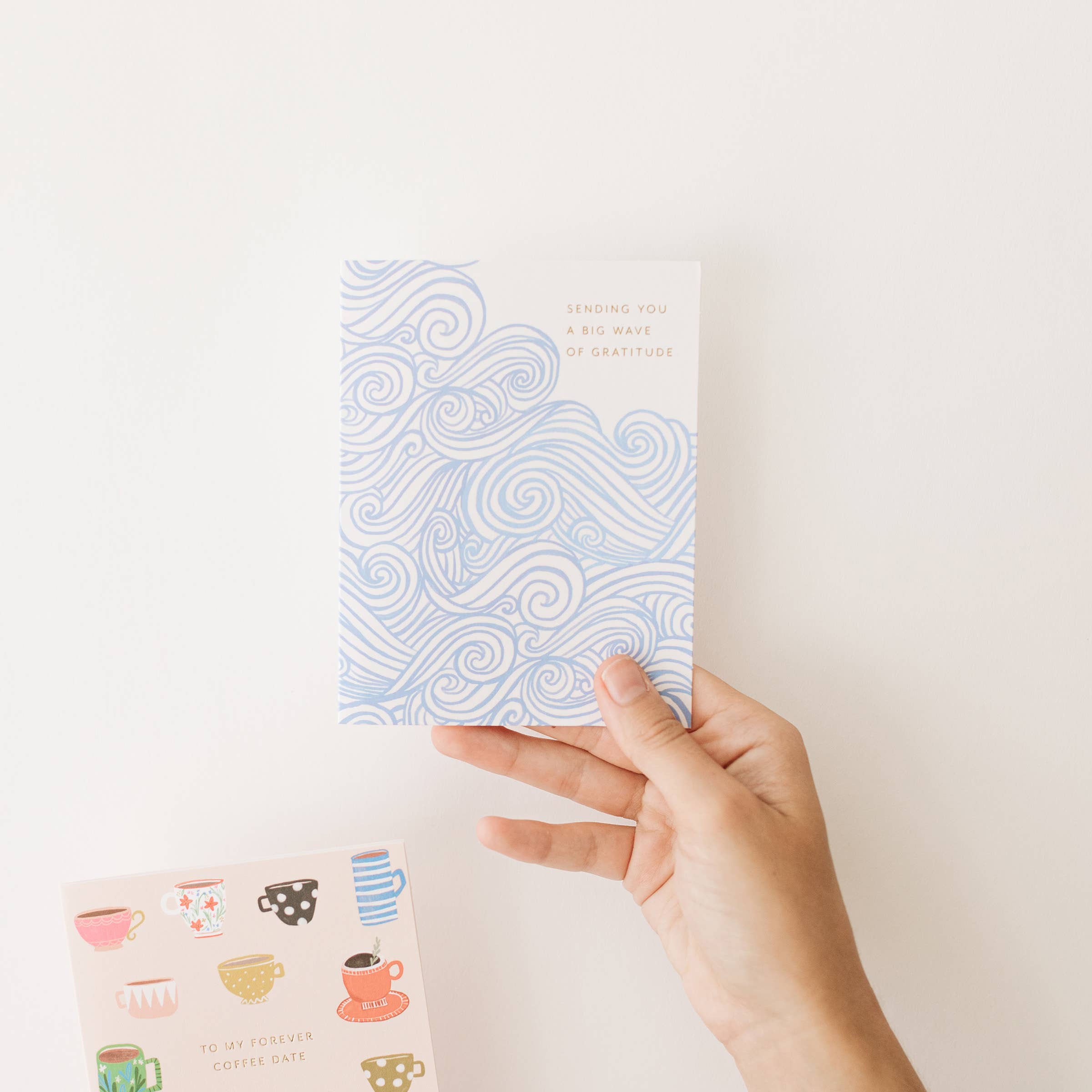 Ramona & Ruth - Venta al por mayor Tarjetas de agradecimiento - Tarjeta de Agradecimiento Ola3