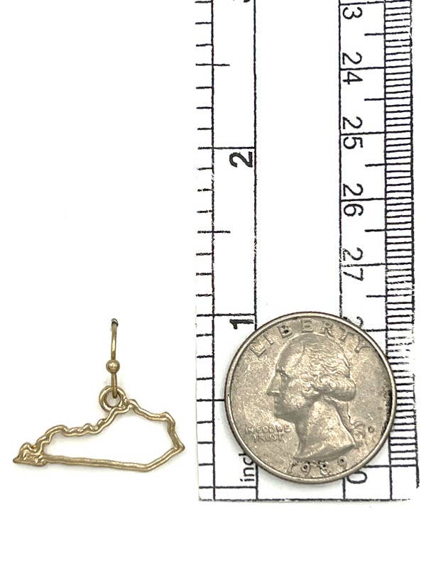 Kentucky State skåret ud dingle ørering for engroshandel hos Andrea Bijoux