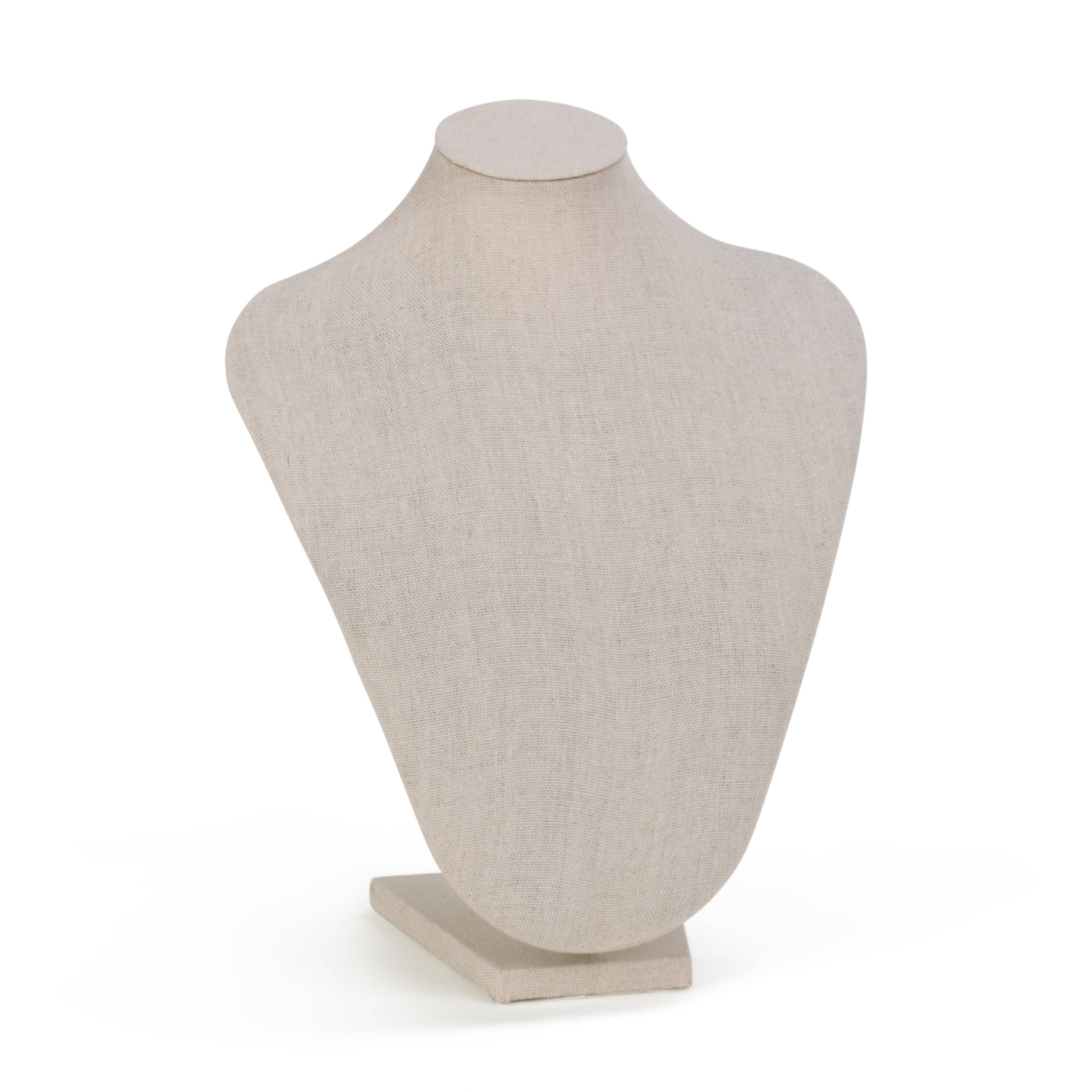 Linen Neck Forms - Cream for wholesale on Faire0