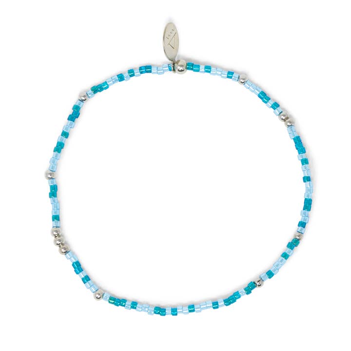 Nica Life - Wholesale Beaded Bracelet - Seed Bead Stretch Bracelets- Holiday at the Sea Colors12