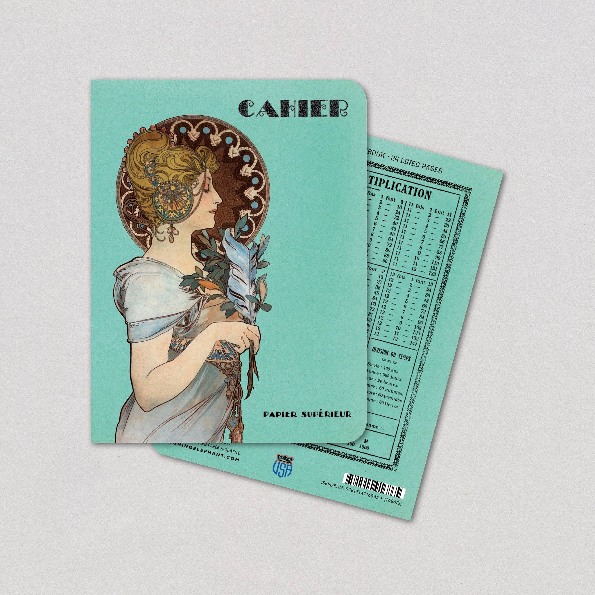 Laughing Elephant - Wholesale Notebook - Mucha - French Notebook