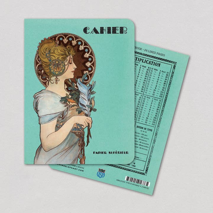 Laughing Elephant - Wholesale Notebook - Mucha - French Notebook0