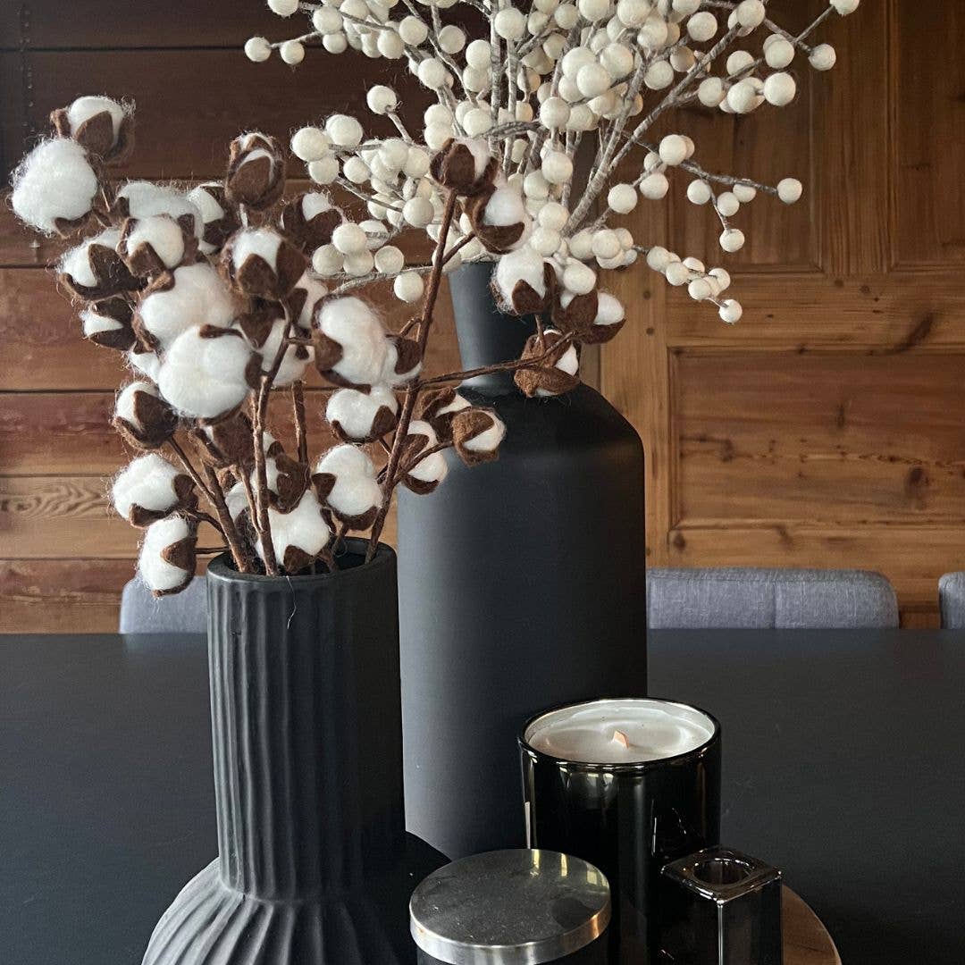 New Heidi – wholesale Artificial flowers – Set of 6 cotton flower branches - New Heidi1