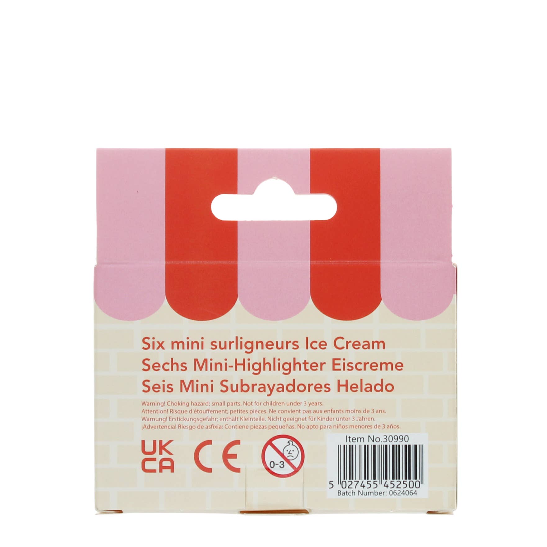 Rex B2B - UK – wholesale Highlighter – Mini highlighters (set of 4) - Ice cream3