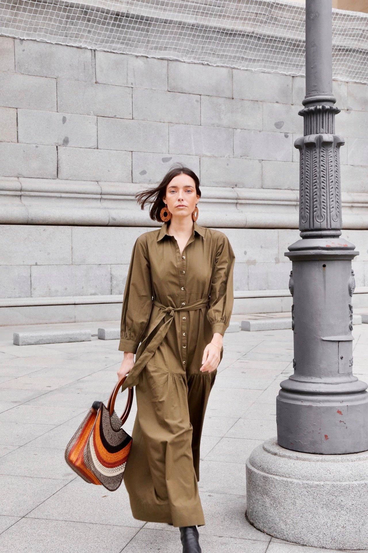 Kapda Casa – wholesale Dress – Women's – Clásico Olive1