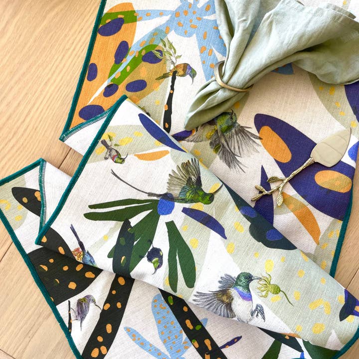 Suga Suga Sage Table Runner for wholesale by The Coocoo Club