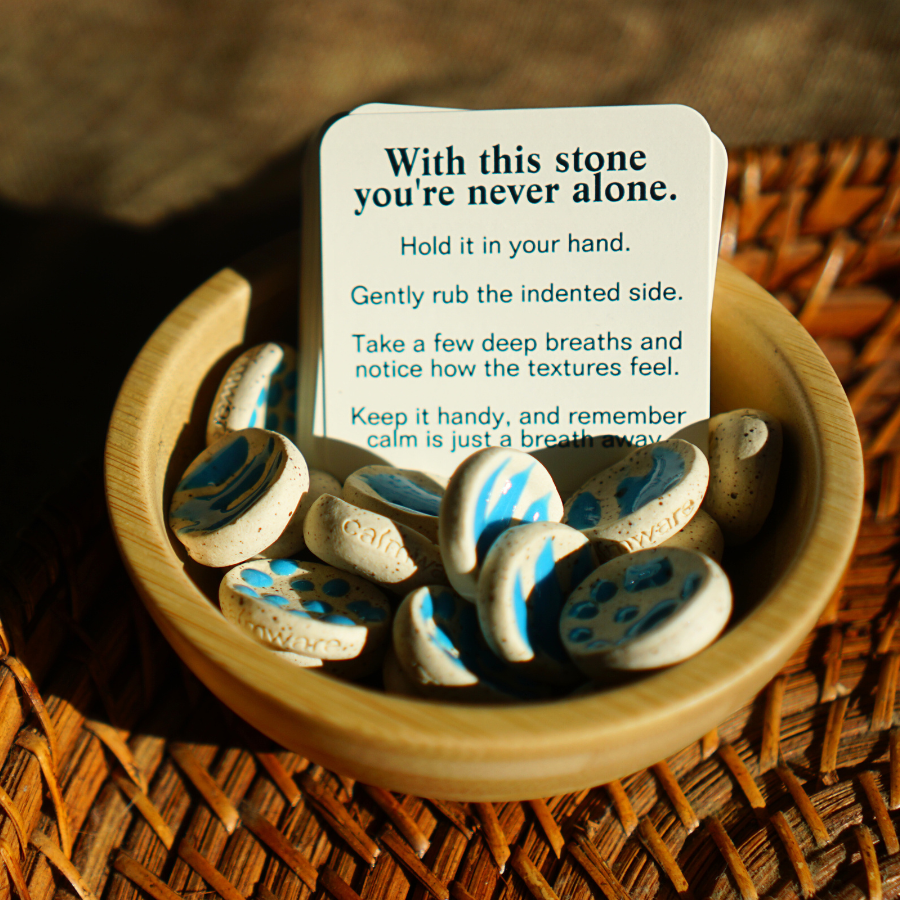 Calmware - Wholesale Spiritual Stone/Crystal - Assorted Bumpy Worry Stones – Sensory Fidgets 6