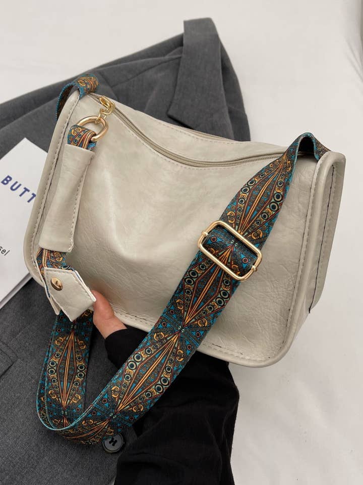 Sac à bandoulière en cuir végétalien #8 pour la vente par Lecatta Fashion