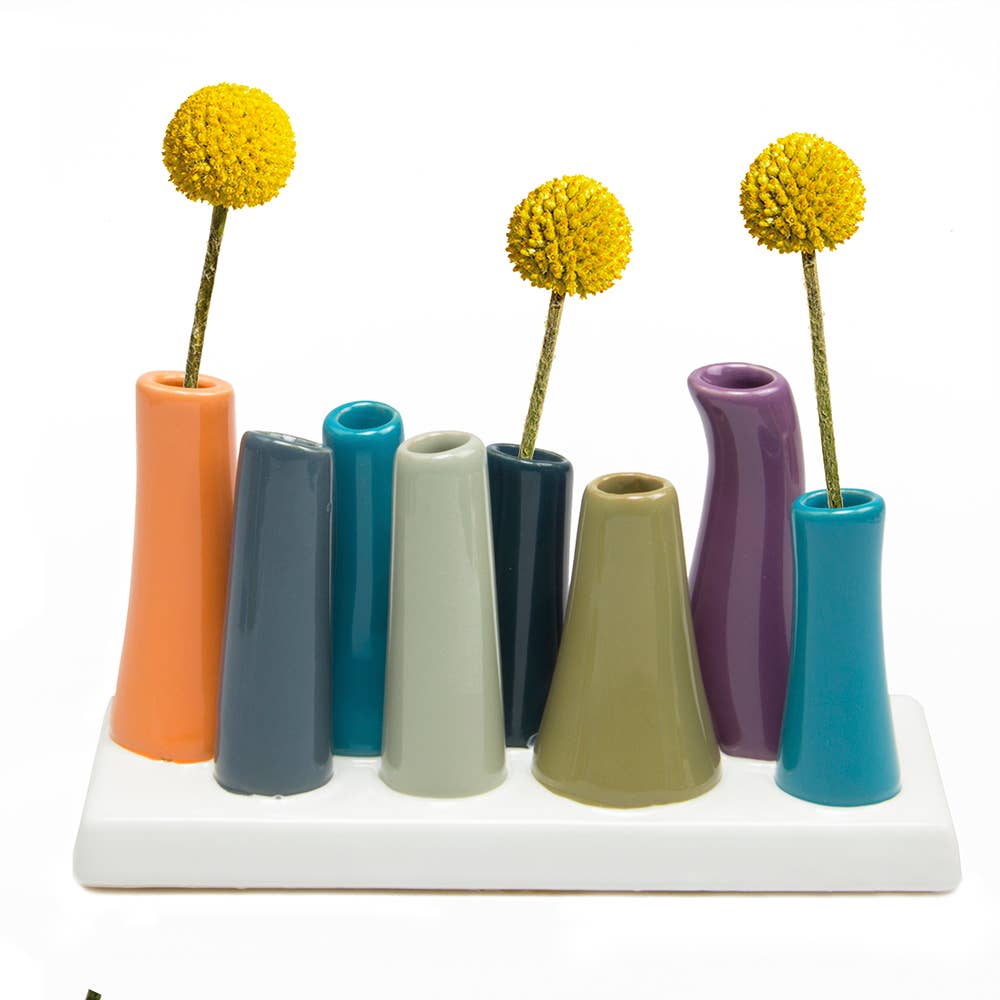Chive UK - Vente Vases - Chive Pooley - Vase à une seule tige en céramique émaillée13