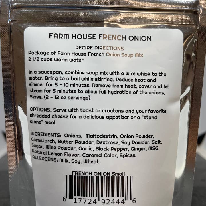 Cherry Orchard Foods - Wholesale Soup - Farm House Country Style Soup "Soup for Two"10