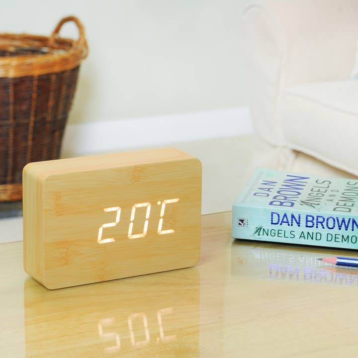 Gingko Design – wholesale Alarm clock – Gingko Brick Click Alarm Clock9