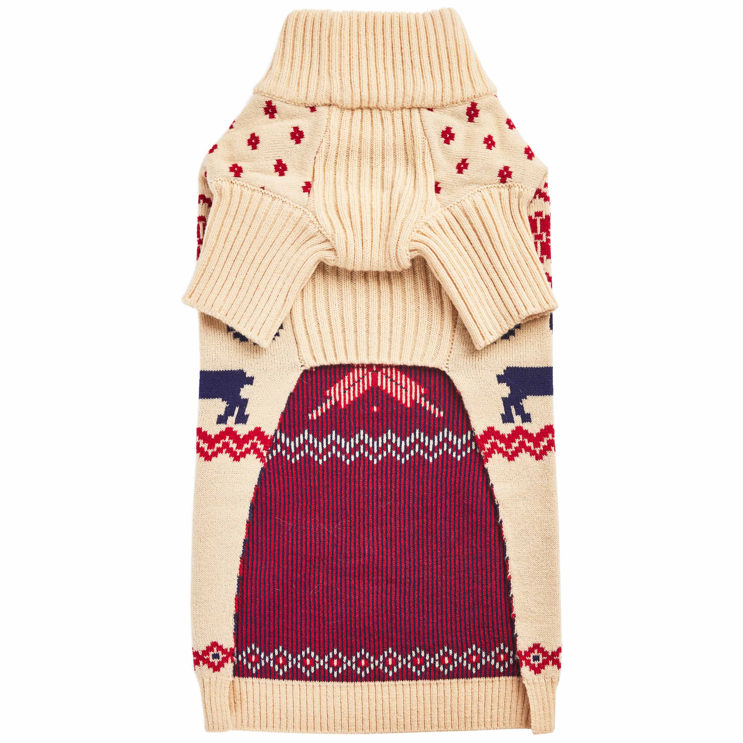 Blueberry Pet - Wholesale Pet Sweater - Dog - Custom-Knit & Dyed Christmas Snowflake Sweater - 6 Design 20