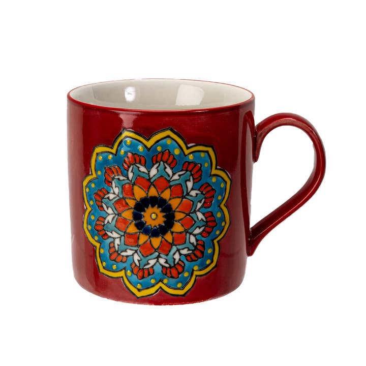 Pacific Trading - Wholesale Coffee Mug - 16344 Mandala Muladhara Coffee / Tea Mug