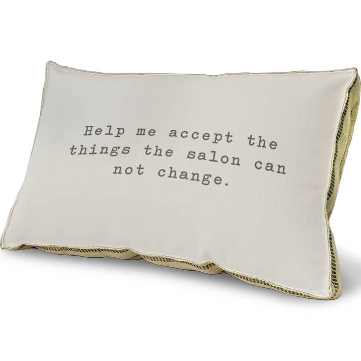 23" x 15" - Decorative Pillow - Help Me Accept the Things for wholesale by SPLASHWORKS