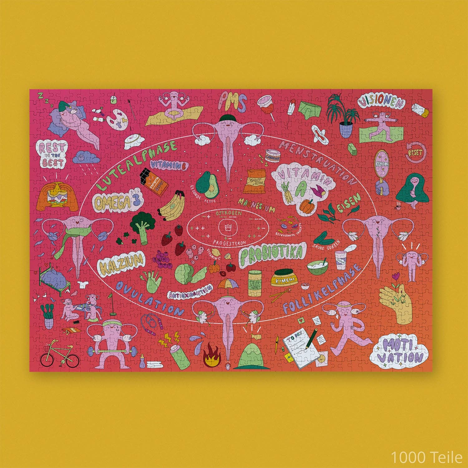 Willa Wunst GmbH – Engroshandel Puslespil - Voksen – Cykelpuslespil0