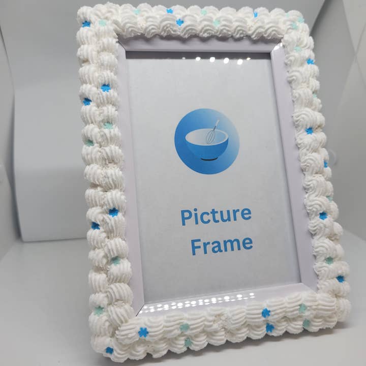 Blu Bowl Bakery – Moldura por atacado – Moldura de Bolo de Floco de Neve1