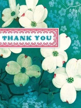 CC183 Merci cornouiller pour la vente par Cartolina Cards Inc.