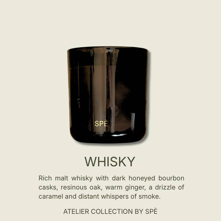 Whisky – Malta de Speyside y Jengibre – Vela de Soja de Lujo - 390 ml para venta al por mayor de SPÈ Atelier