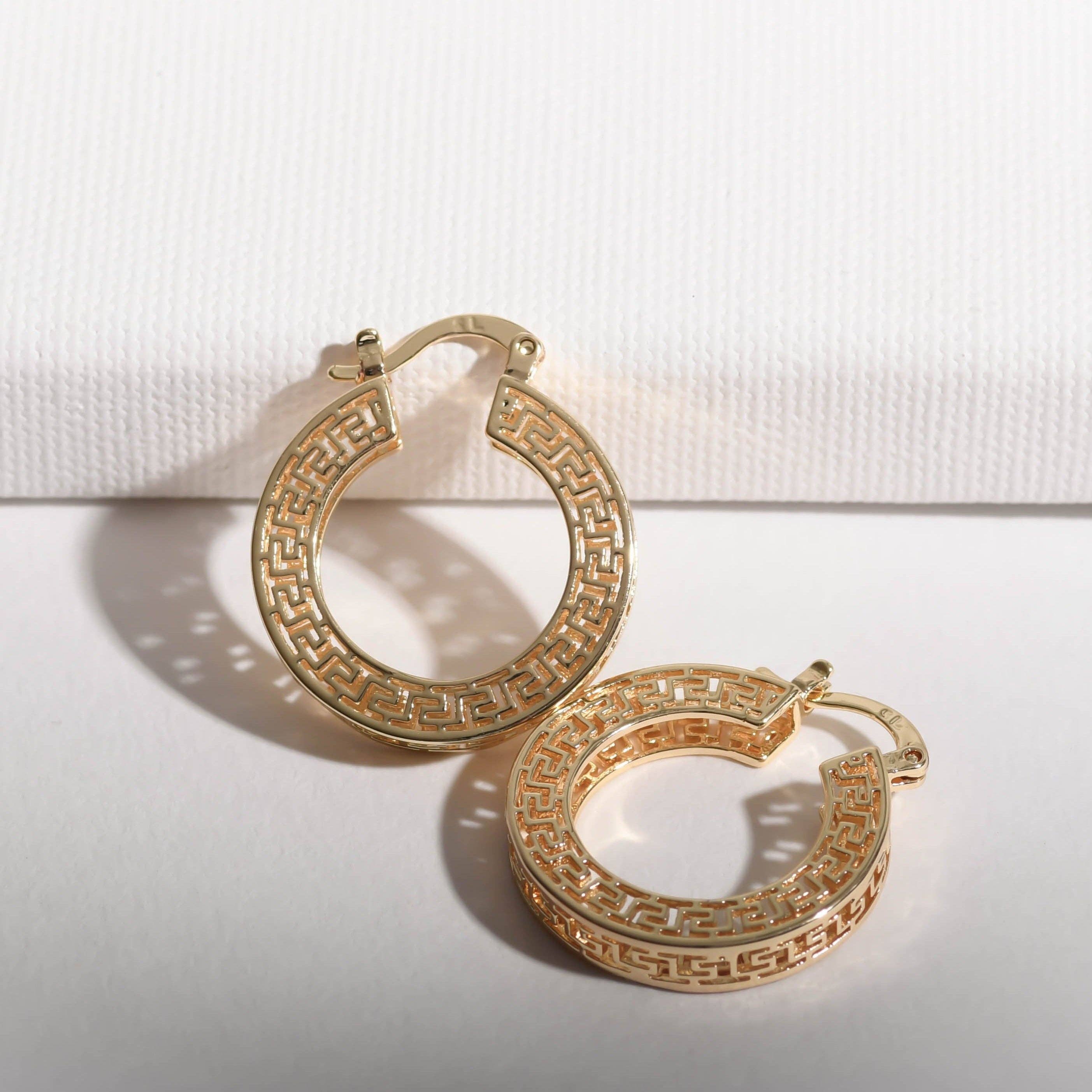 The Views & Co - Wholesale Hoop Earrings - Egyptian Hoop2