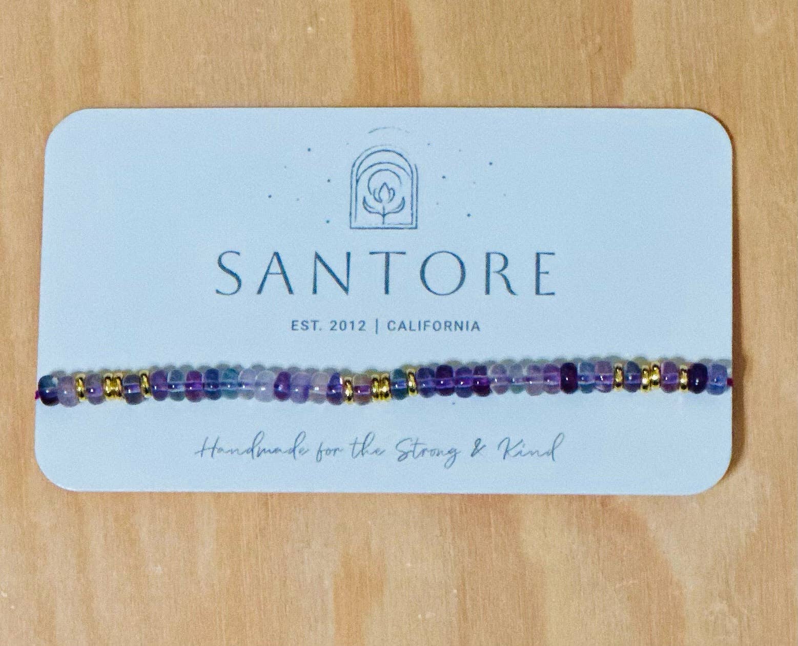 Santore Jewelry Company - Wholesale Beaded Bracelet - Linea Beaded Stretch Bracelet - Ships Carded47