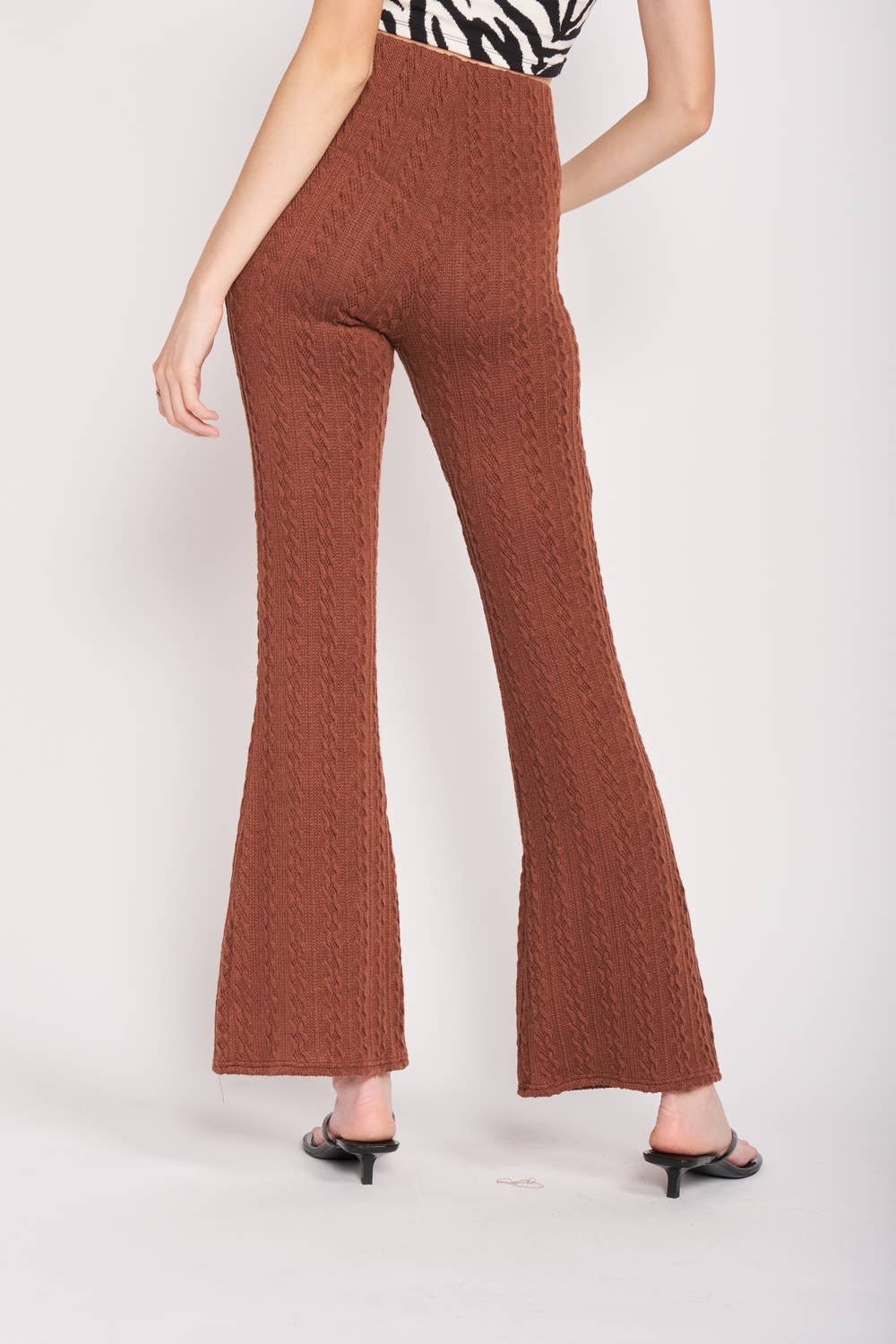 Emory Park - Wholesale Pants - Women's - CABLE KNIT PANTS5