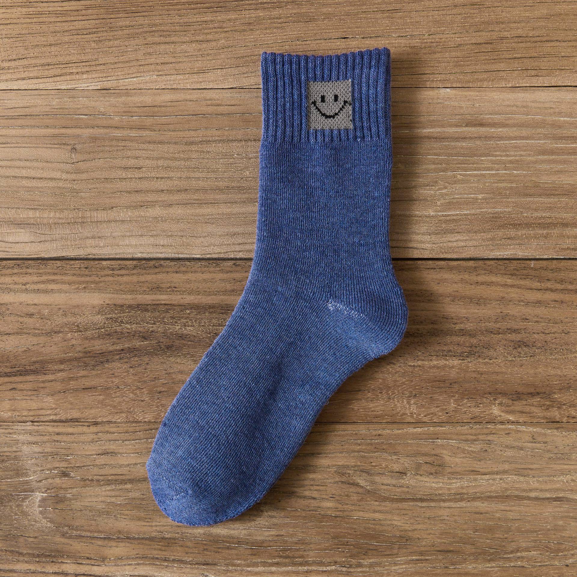 MKS America - Wholesale Socks - Women's - Smiley Face Icon Fleece Socks9