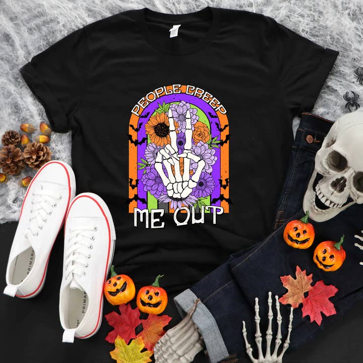 Tee-shirt People Creep Me Out pour la vente par The Goblin Saloon