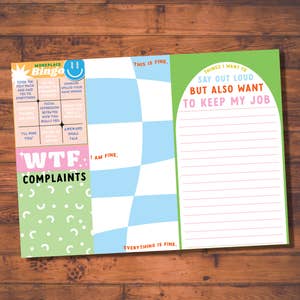 2 Set Fresh Outta Fucks Pad And Pen, Funny Sticky Notes Snarky Novelty Fresh  Outta Fucks Pen Set, Sassy Funny Desk Accessory Gifts Office Supplies