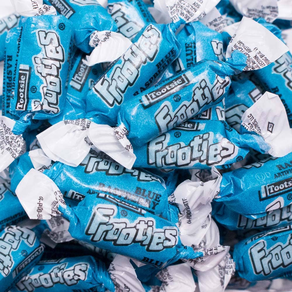 Just Candy - Wholesale Hard Candy - Frooties 180ct - Blue Raspberry Blue0