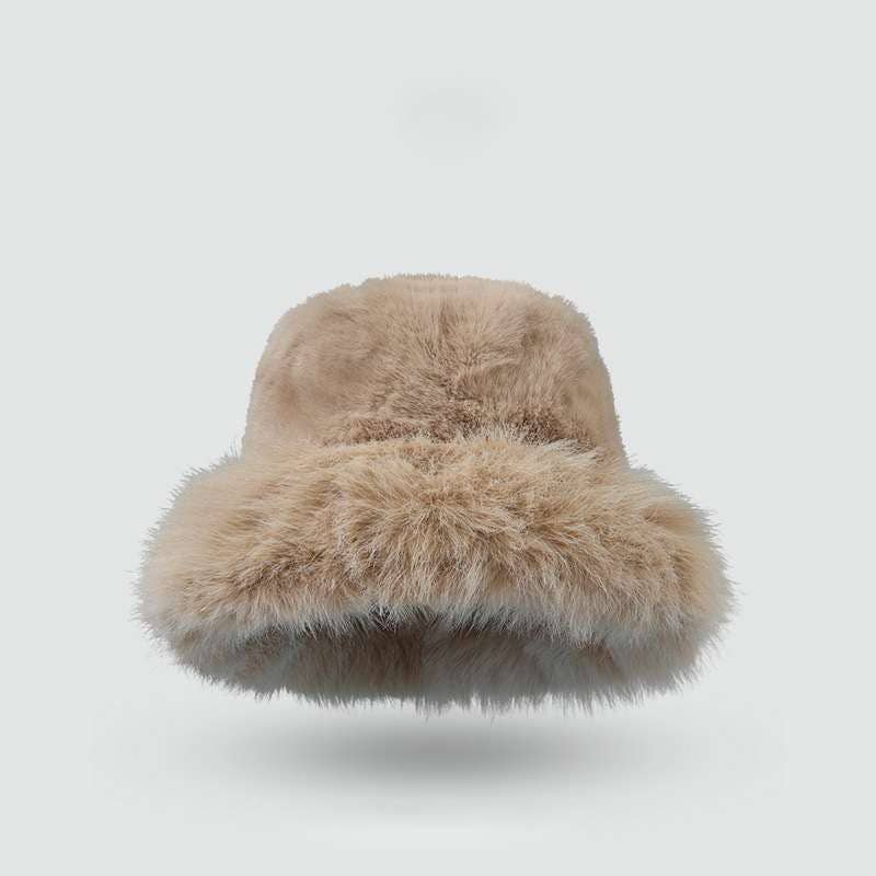 Crave by FW - Wholesale Bucket Hat - Women's - Plush Faux Fur Fluffy Bucket Hat7