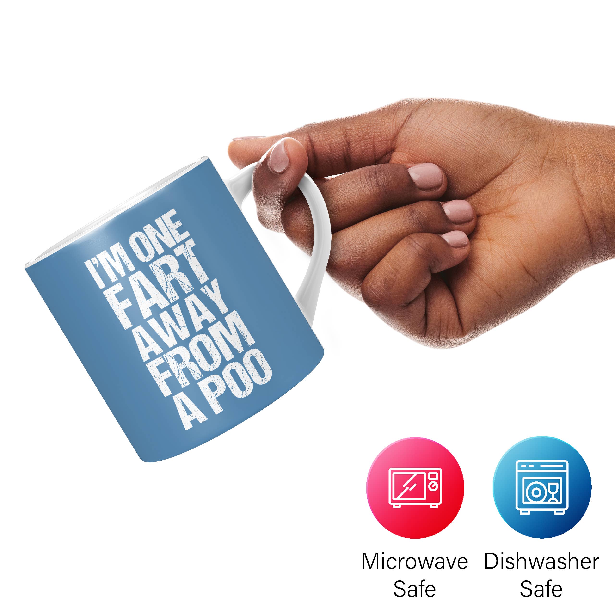 Mug Monster - Wholesale Coffee Mug - I'm One Fart Away From A Poo Mug, Funny Novelty Gift15