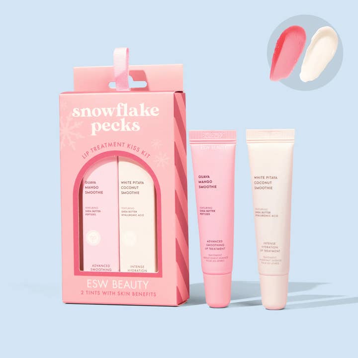 ESW Beauty - Wholesale Lip Treatment/Mask - Snowflake Pecks Lip Treatment Kiss Kit