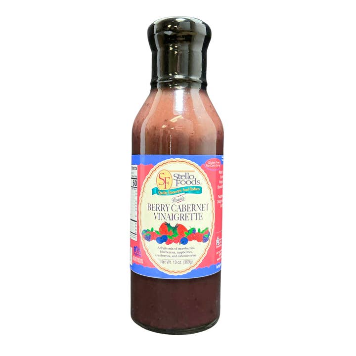 Stello Foods - Rosie's Berry Cabernet Vinaigrette 13 oz for wholesale by Stello Foods, Inc.