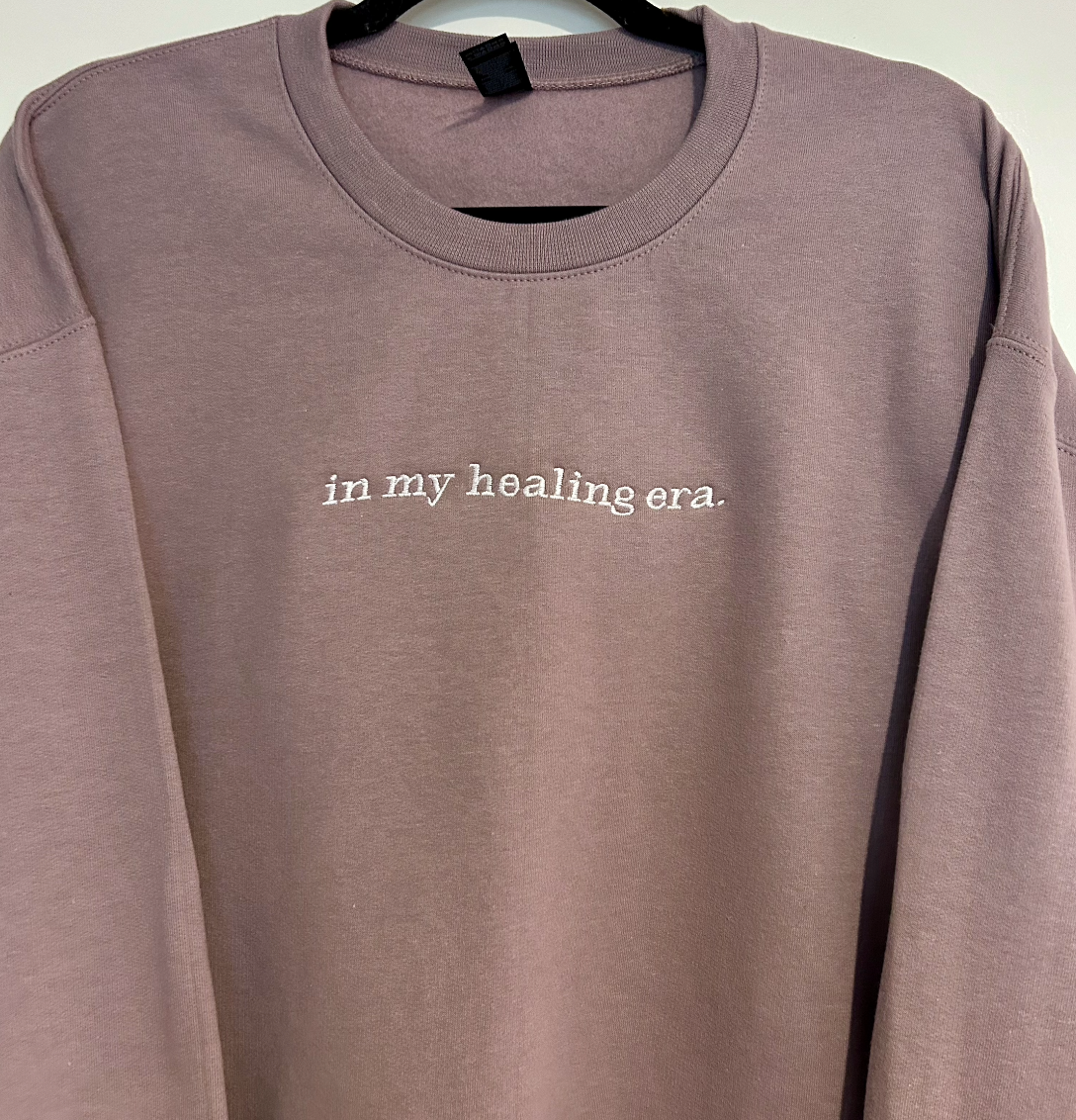 Christina iDesigns - Wholesale Graphic Sweatshirt - Women's - In my healing era sweatshirt mental health crewneck2