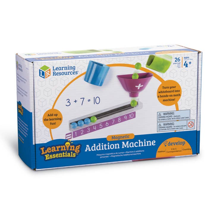 Learning Resources - Wholesale Toy Set - Kids - Magnetic Addition Machine