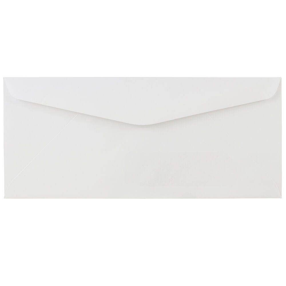 JAM PAPER - Wholesale Envelopes - #10 Commercial Window Envelopes, 4 1/8 x 9 1/2, 100/Pack2