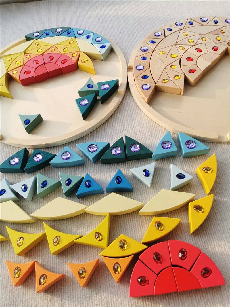 Tinitastic - Vendita all'ingrosso Blocchi - Bambini e neonati - Blocchi di gemme mandala - Blocchi di pietre acriliche - Blocchi di mandala13