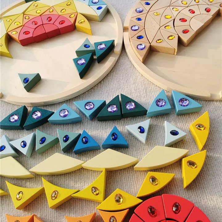 Tinitastic - Vendita all'ingrosso Blocchi - Bambini e neonati - Blocchi di gemme mandala - Blocchi di pietre acriliche - Blocchi di mandala13